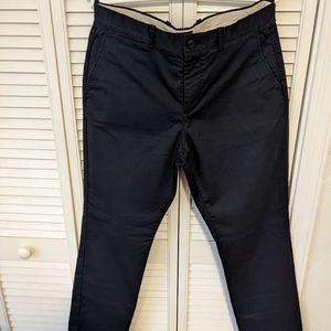 J Crew 770 straight tech pant 33x30, navy
